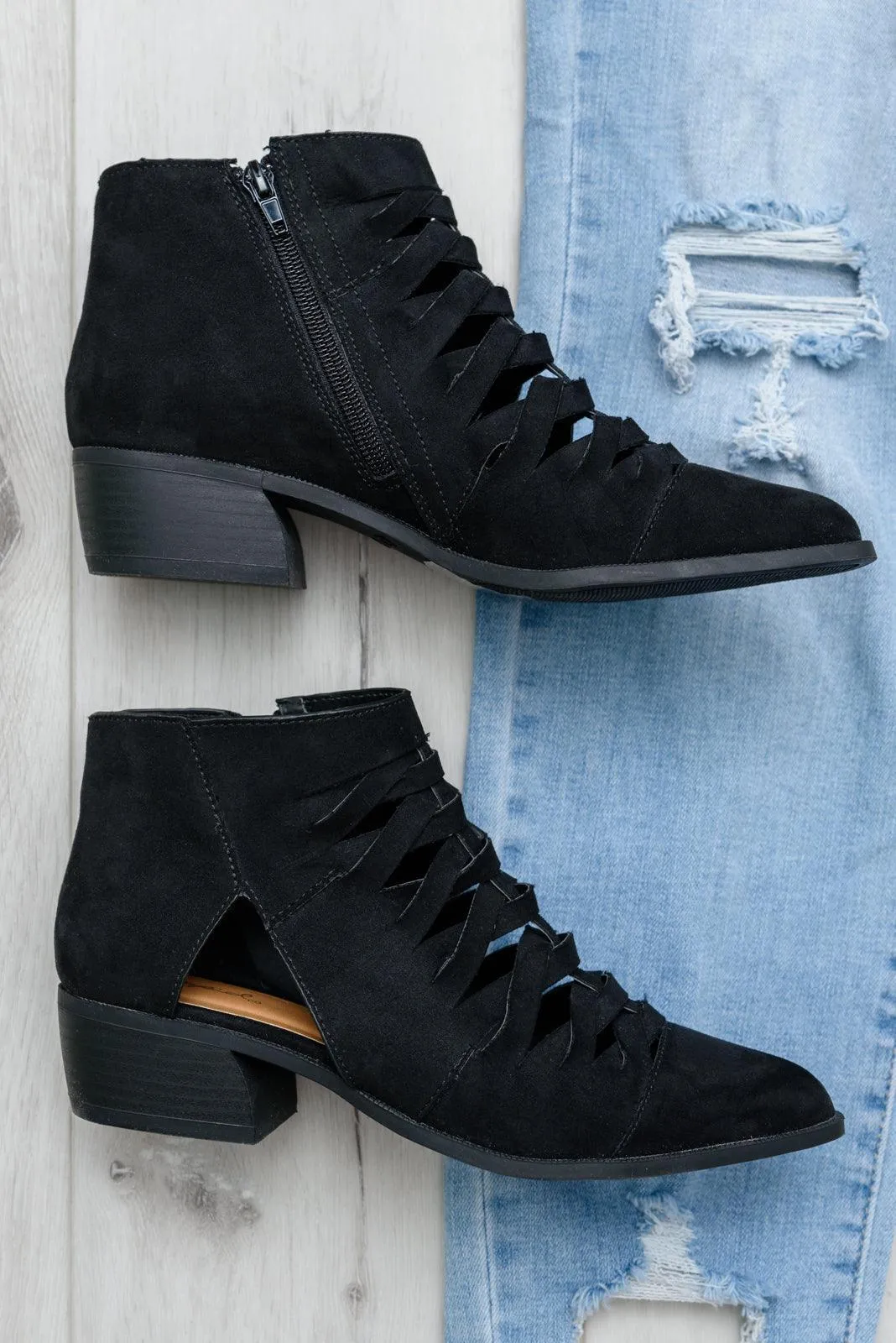 Hazel Blues® | Sadie Ankle Boots