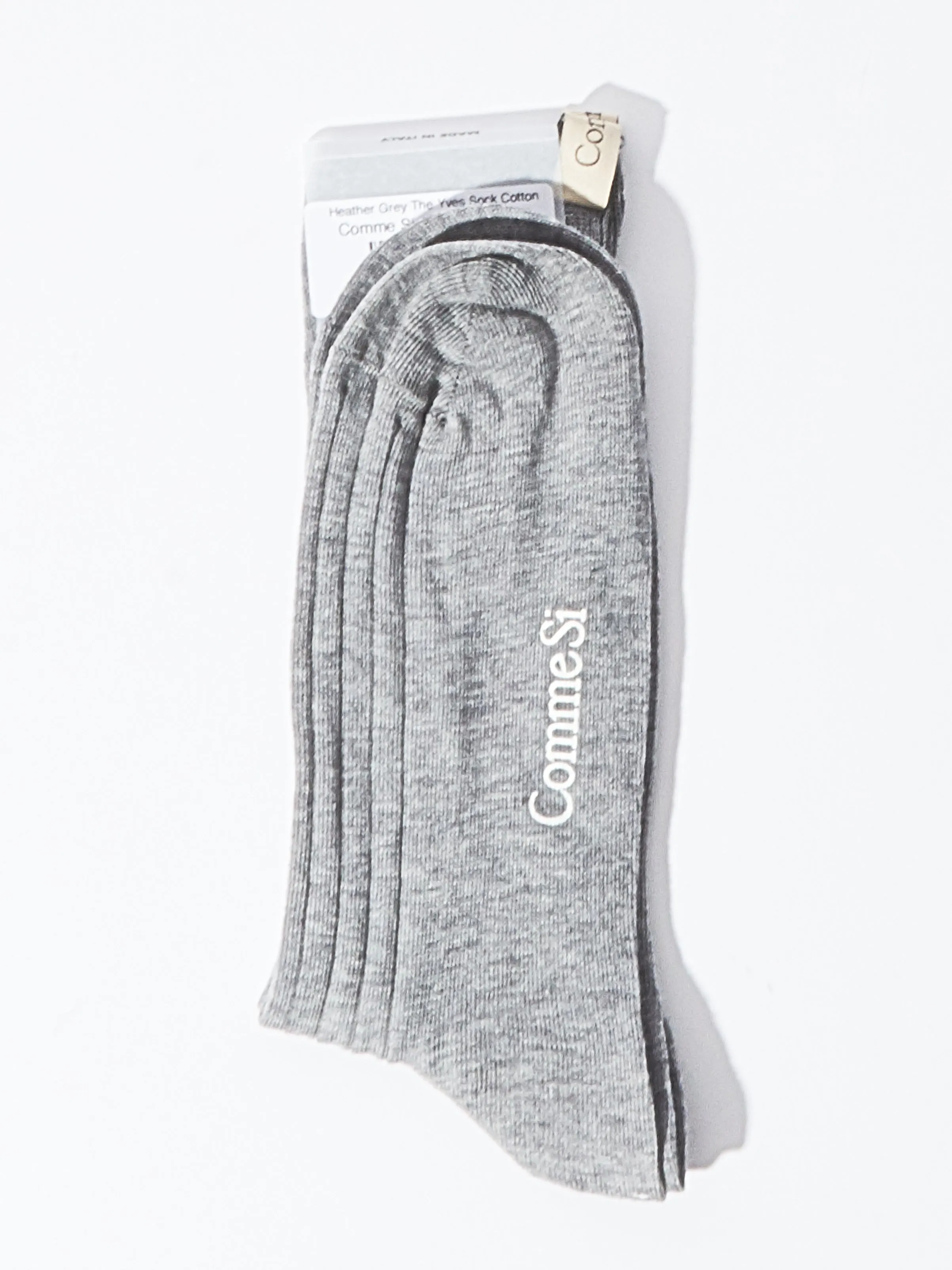 Heather Grey The Yves Sock