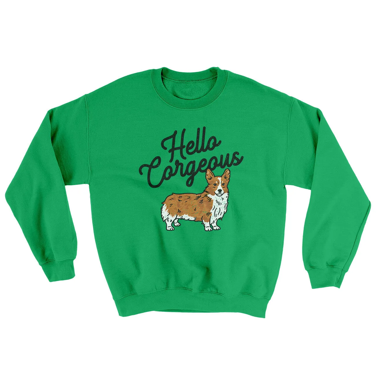 Hello Corgeous Ugly Sweater