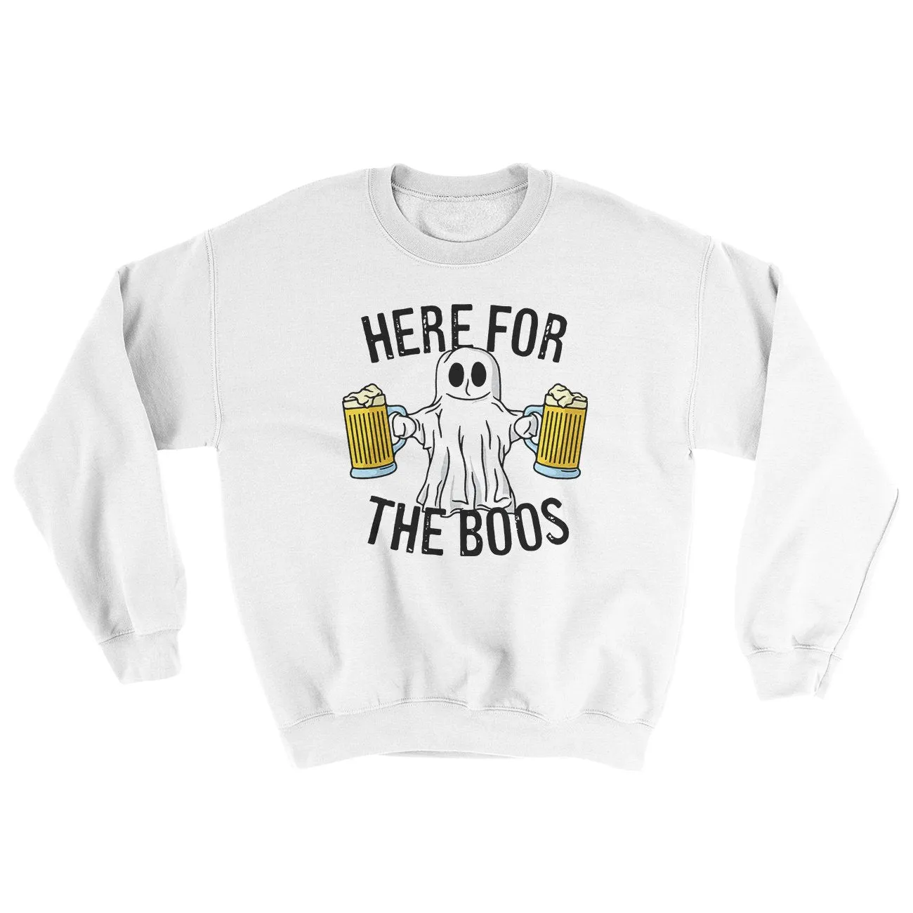 Here For The Boos Ugly Sweater