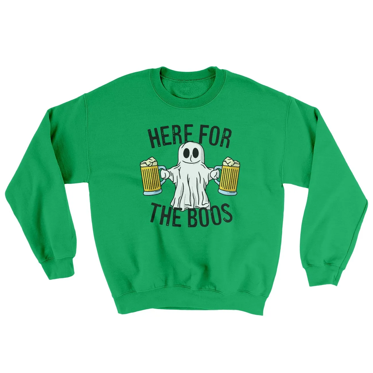 Here For The Boos Ugly Sweater