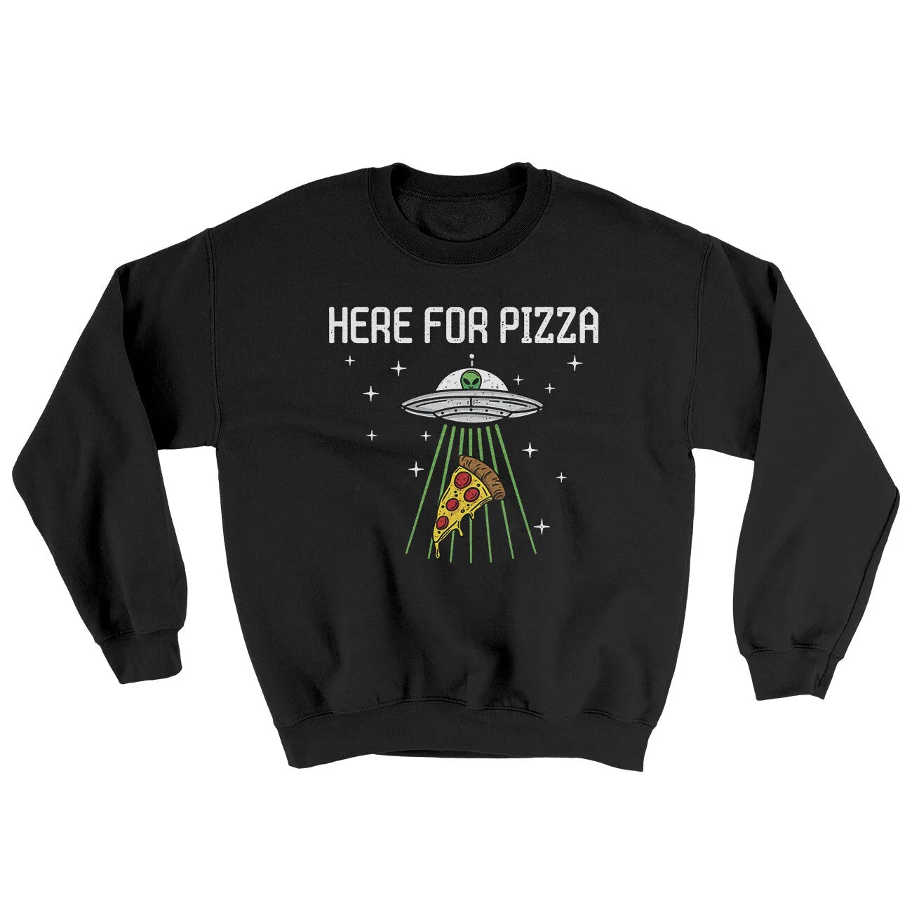 Here For The Pizza Ugly Sweater