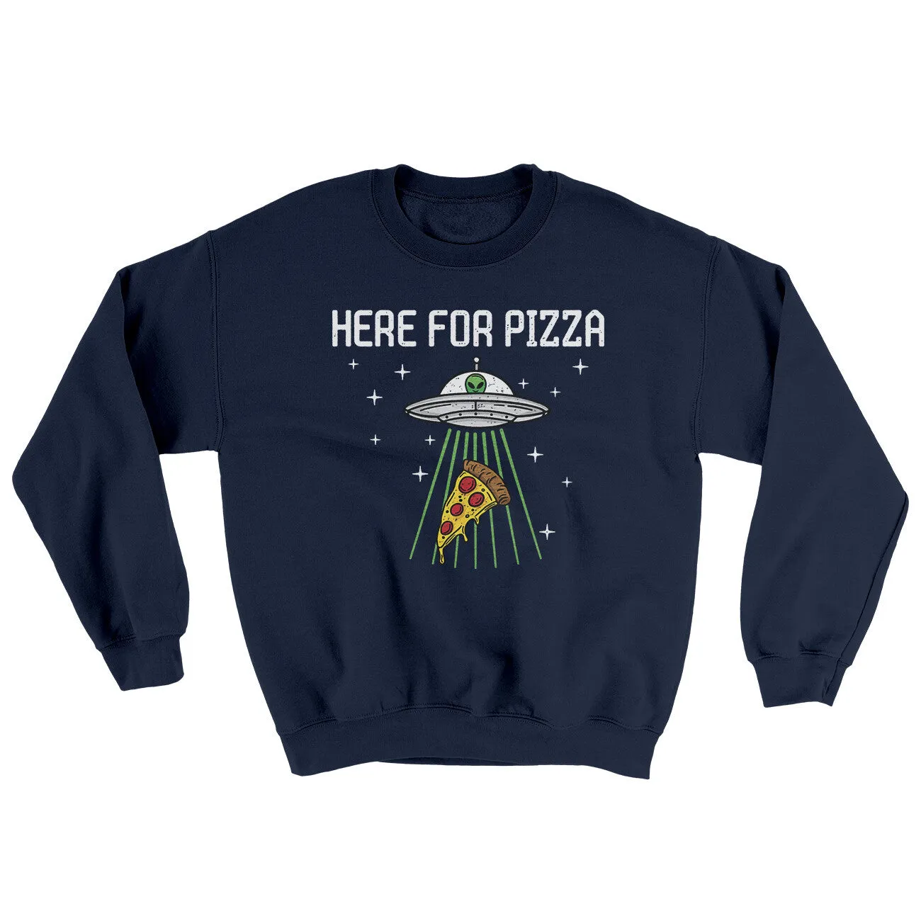 Here For The Pizza Ugly Sweater