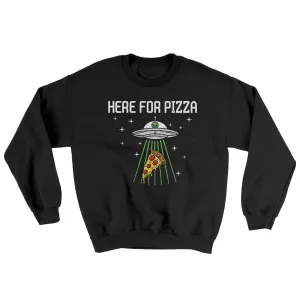 Here For The Pizza Ugly Sweater