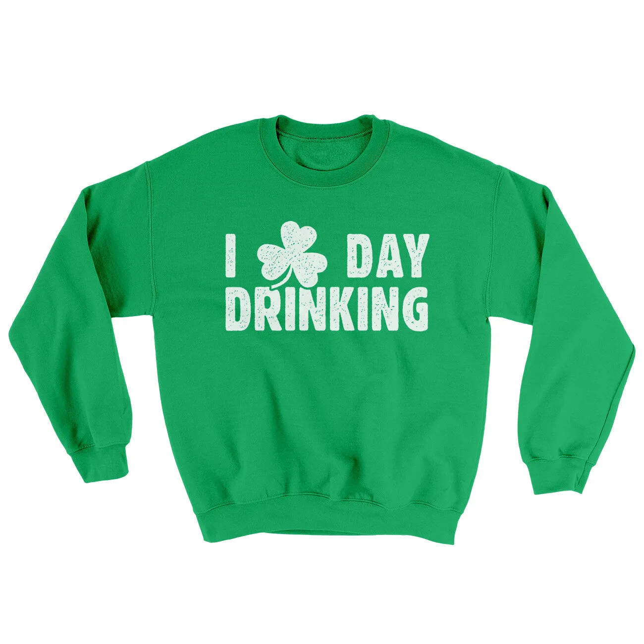 I Clover Day Drinking Ugly Sweater