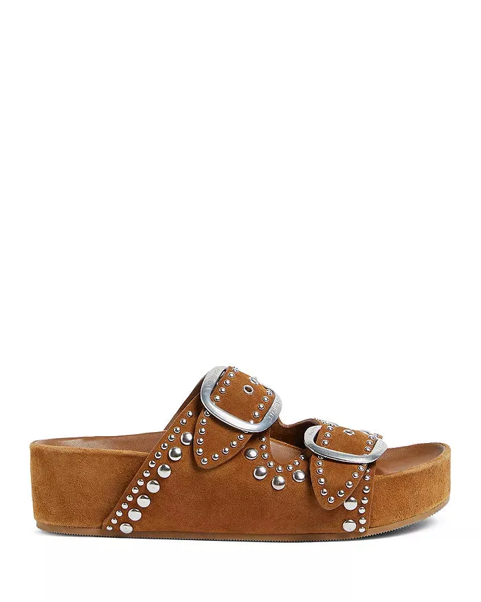 Jack 2 Band Sandal with Studs