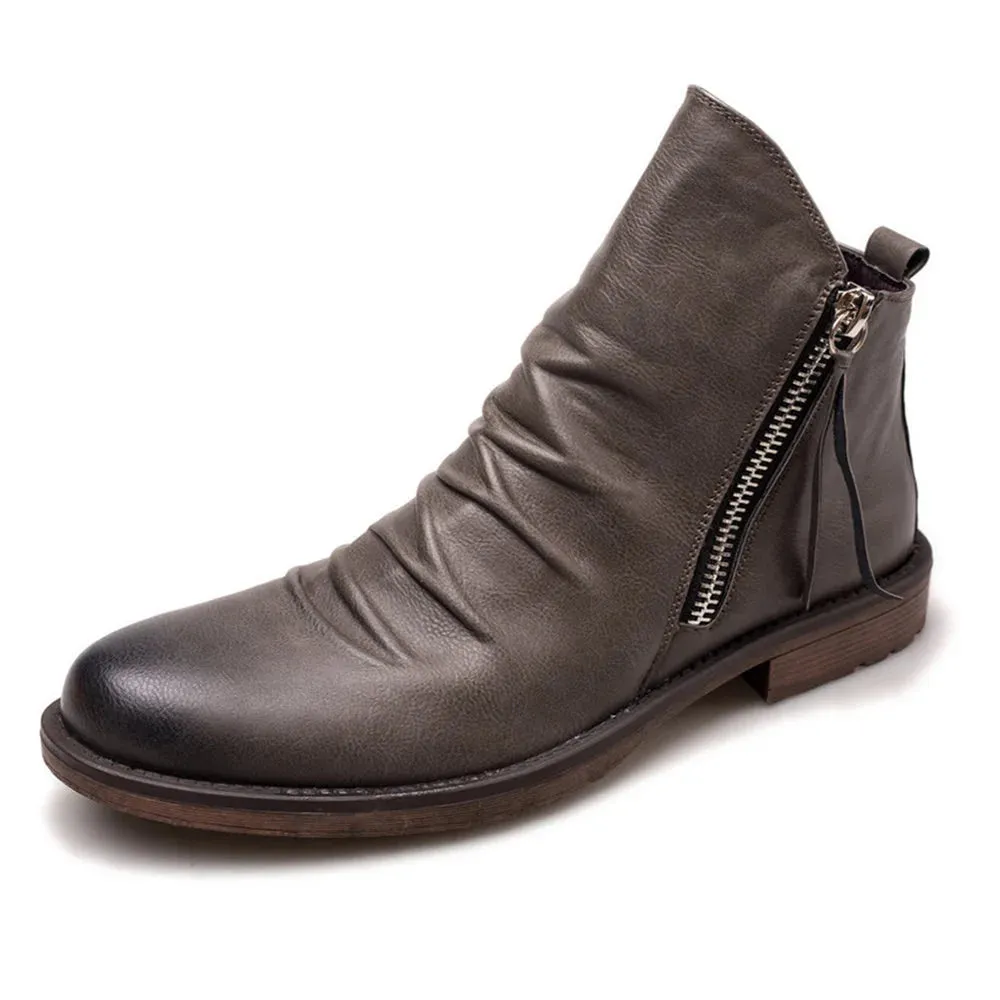 James - Leather Chelsea Boots