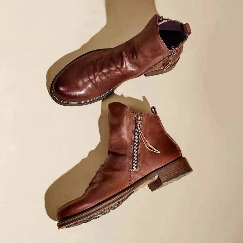 James - Leather Chelsea Boots