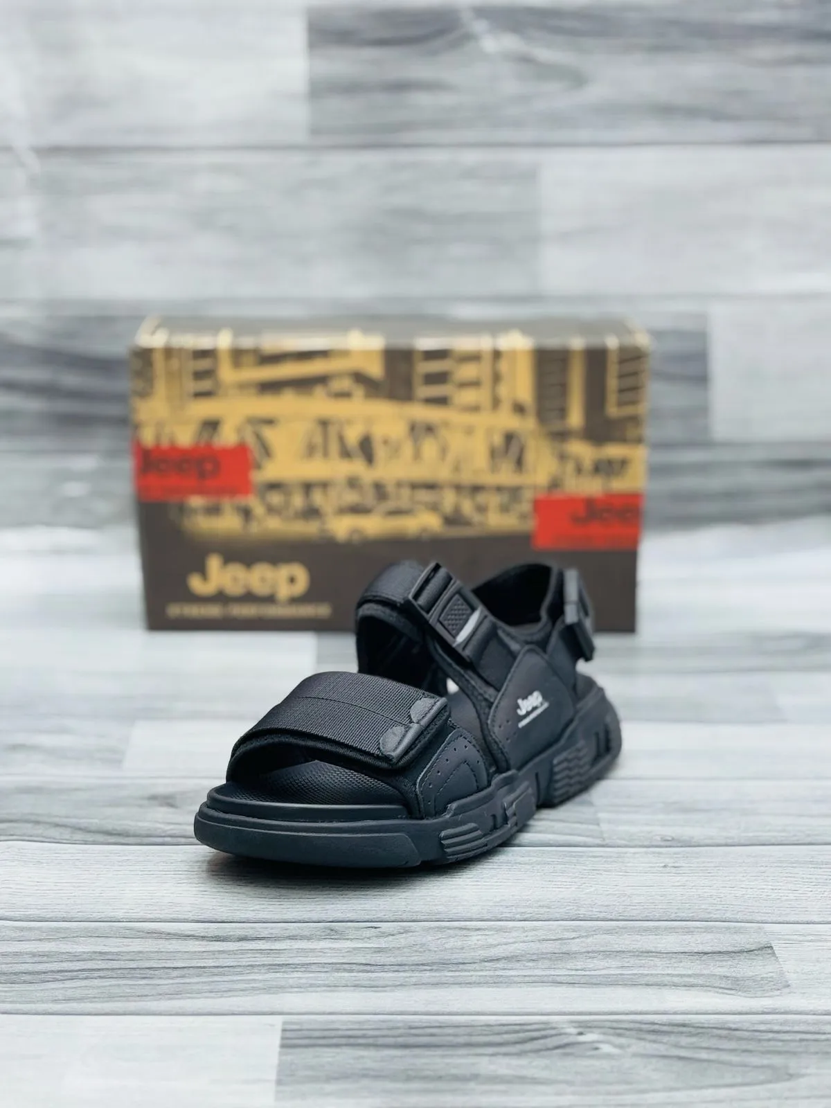 Jeep Outdoor Adventure Sandals – Durable & Comfortable