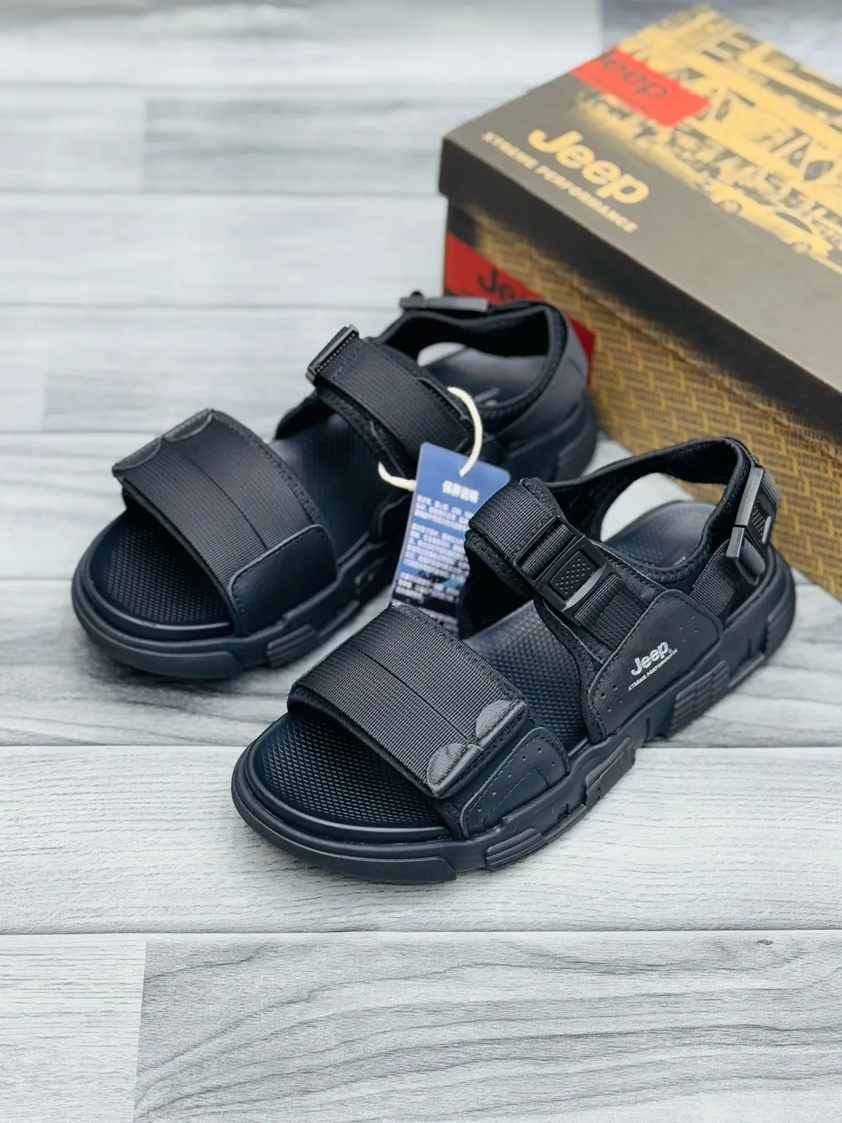 Jeep Outdoor Adventure Sandals – Durable & Comfortable