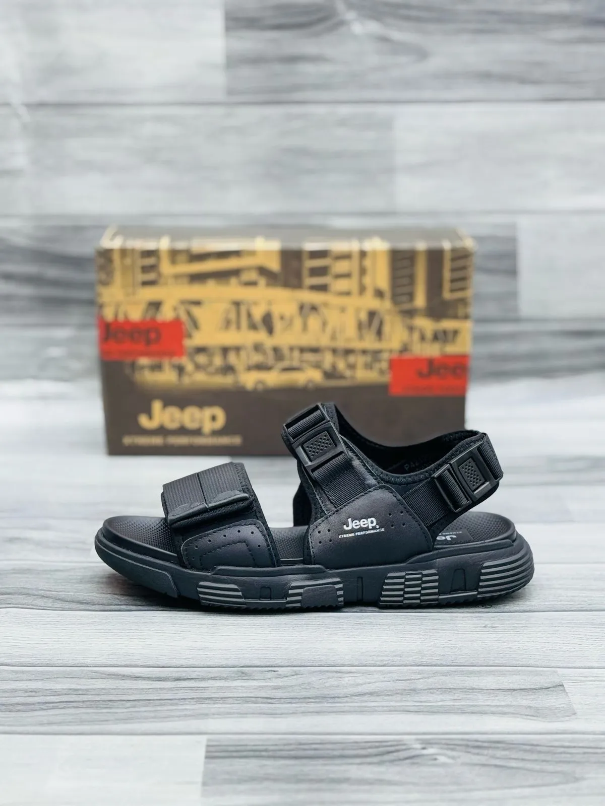 Jeep Outdoor Adventure Sandals – Durable & Comfortable