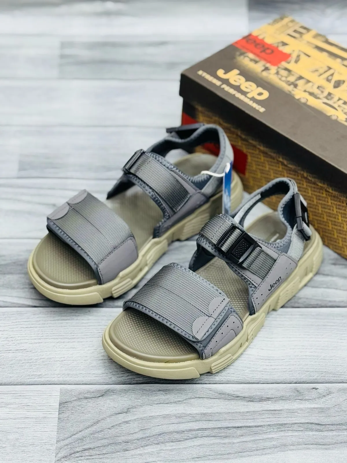 Jeep Outdoor Adventure Sandals – Durable & Comfortable