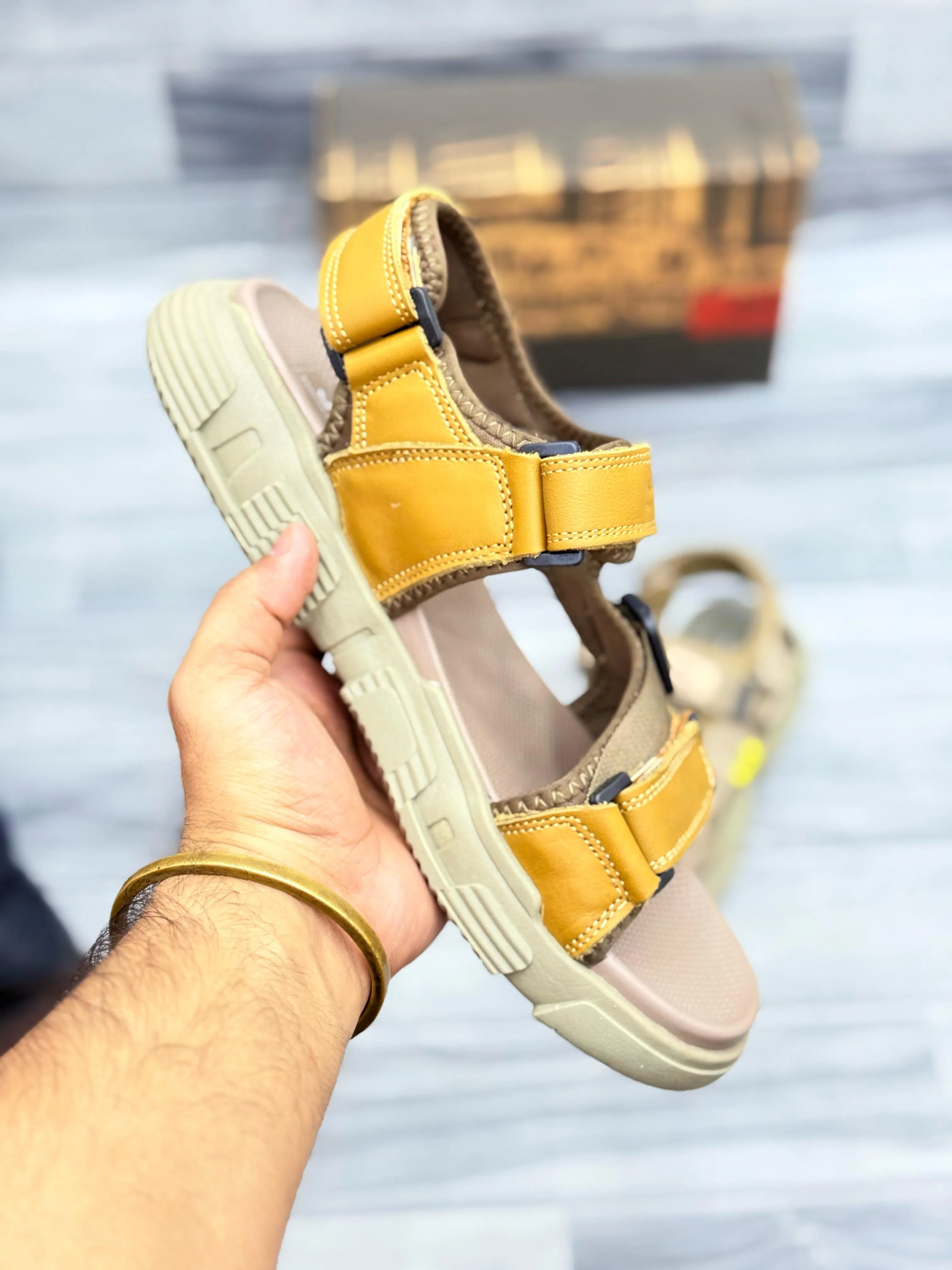 Jeep Tactical Outdoor Sandals – Durable & Adjustable