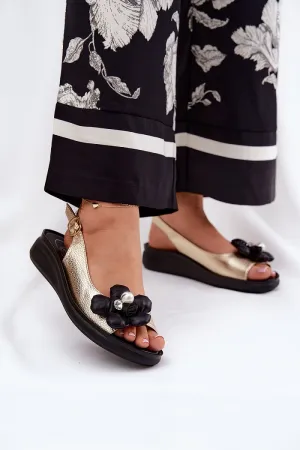 Jezzi eco leather Buskin sandals