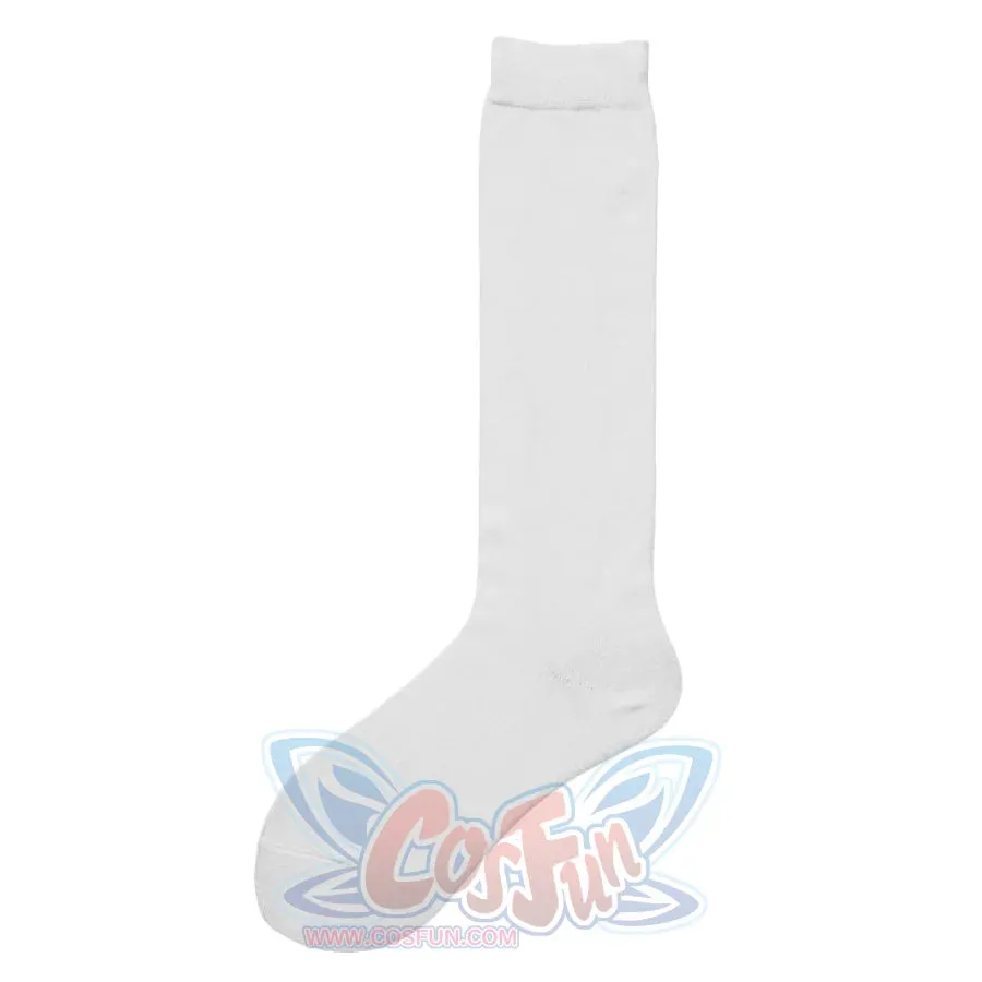 JK Stockings Solid Color Socks Calf Length JK Socks Stockings J50012