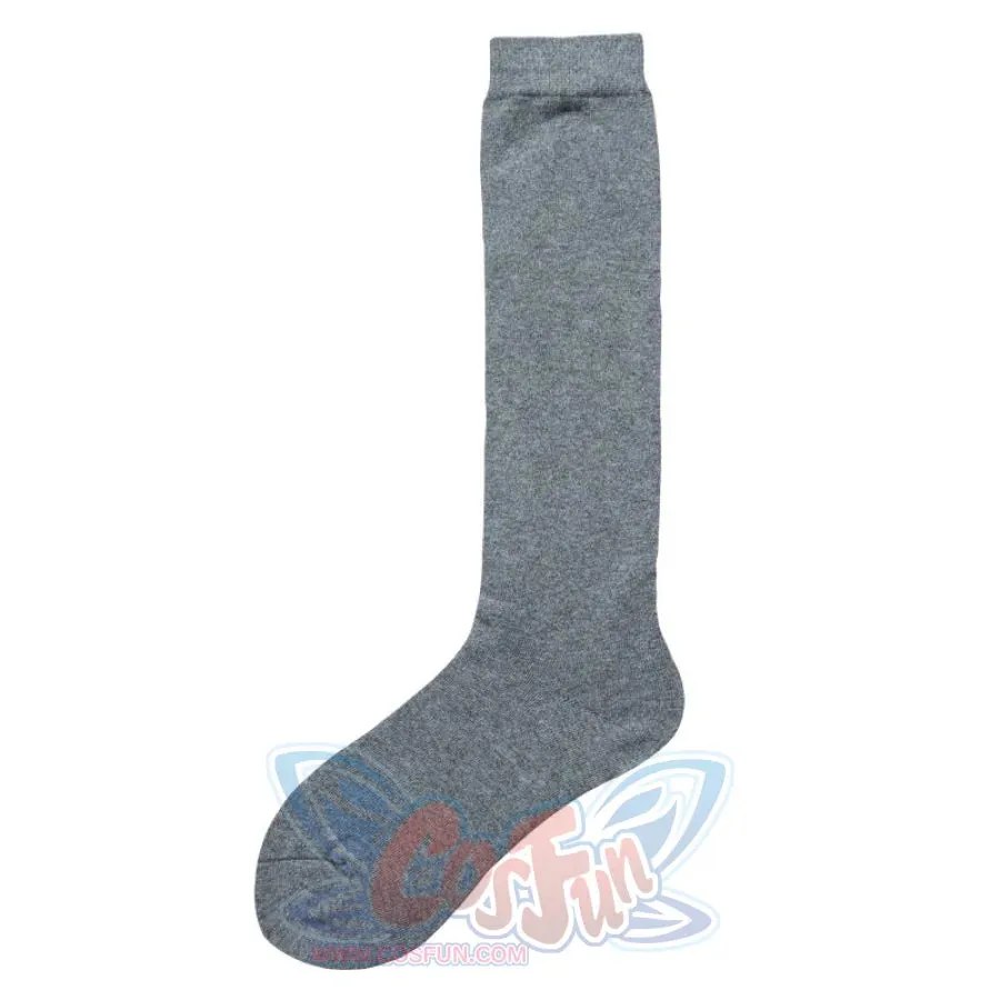 JK Stockings Solid Color Socks Calf Length JK Socks Stockings J50012