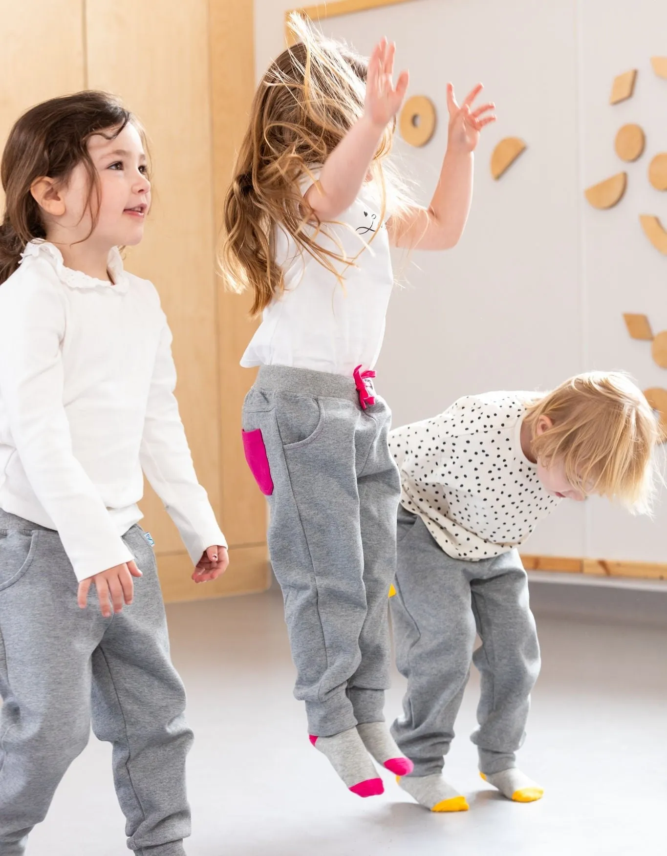 Joggers Bundle - Grey/Pink and Grey/Yellow - SAVE £4!