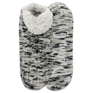 K.Bell Women's Space Dye Chenille Slipper Socks