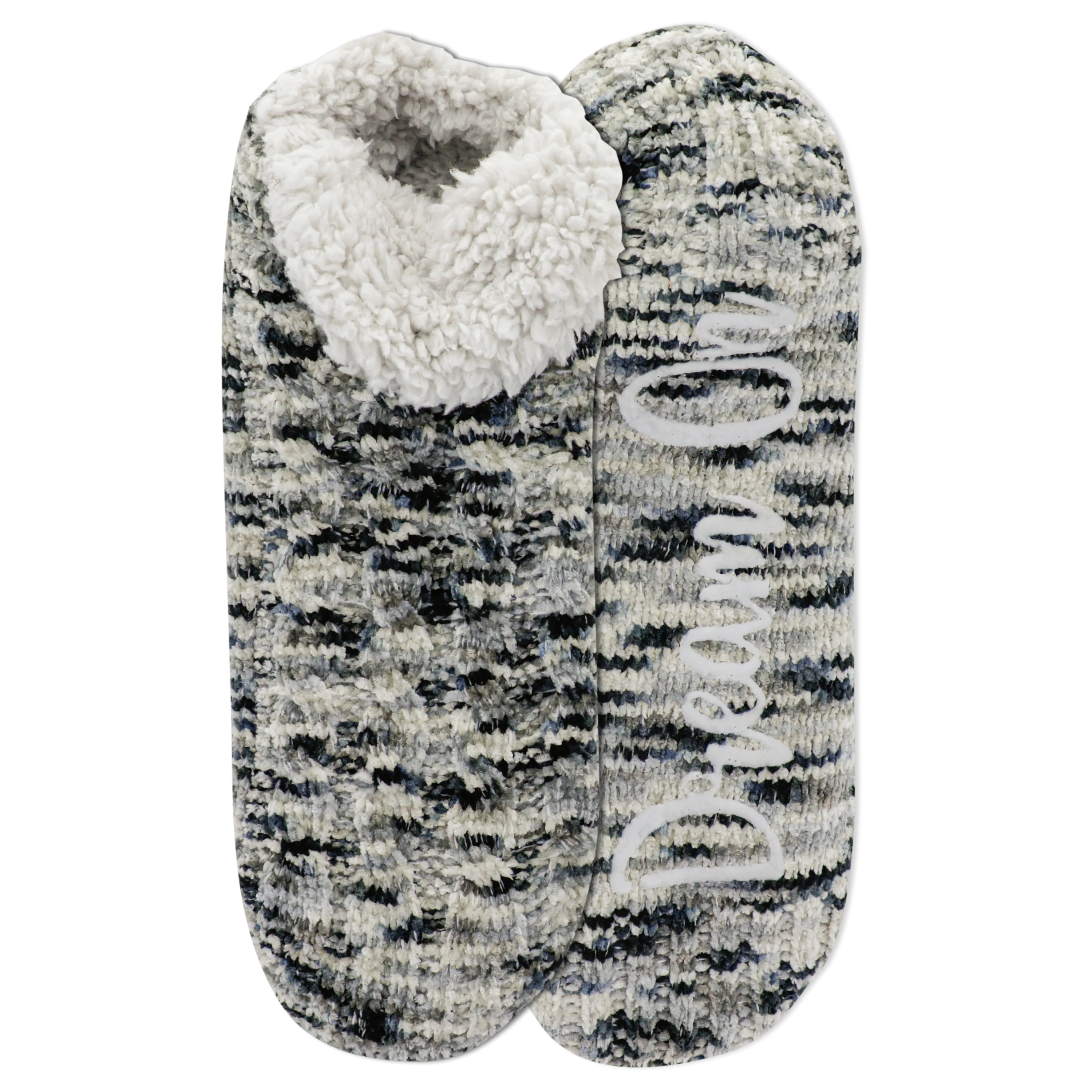 K.Bell Women's Space Dye Chenille Slipper Socks