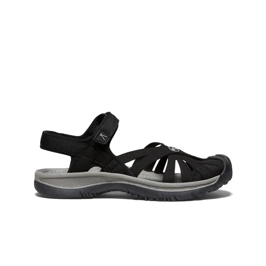 Keen Women's Rose Adventure Sandal - Black/Nuetral Gray