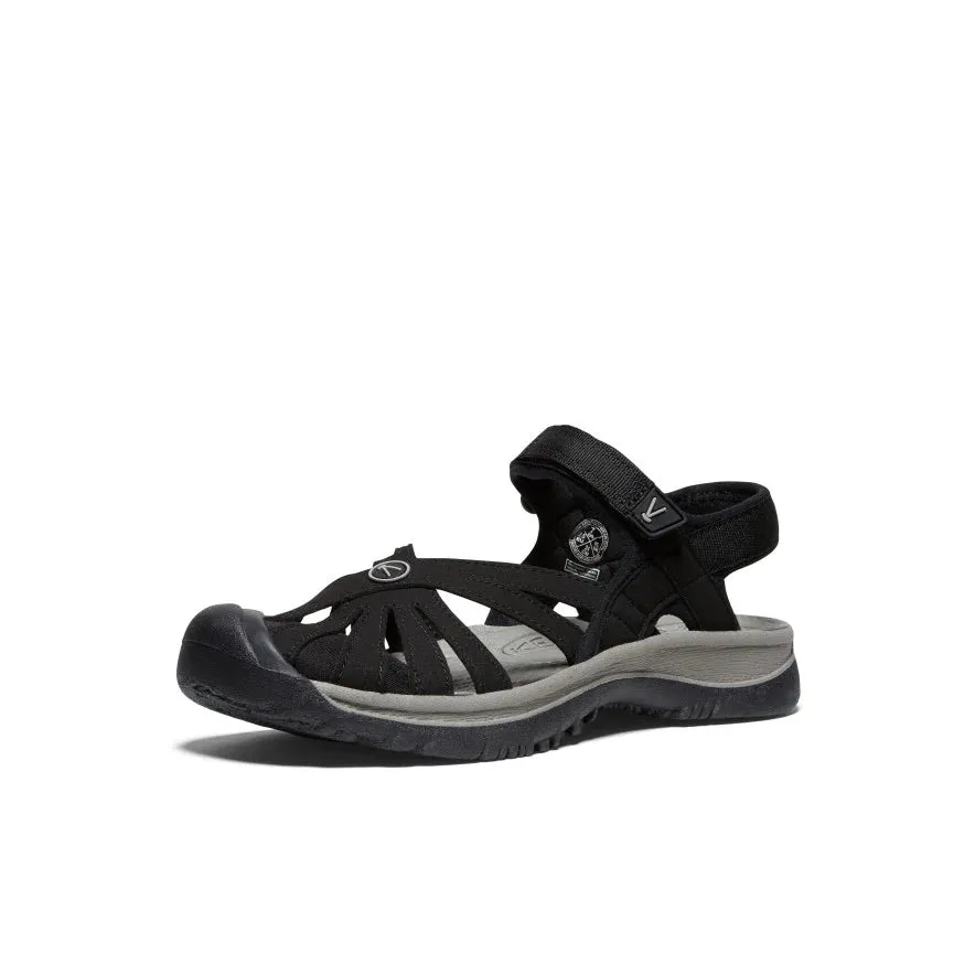 Keen Women's Rose Adventure Sandal - Black/Nuetral Gray