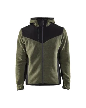 KNITTED FLEECE JACKET (47402536)