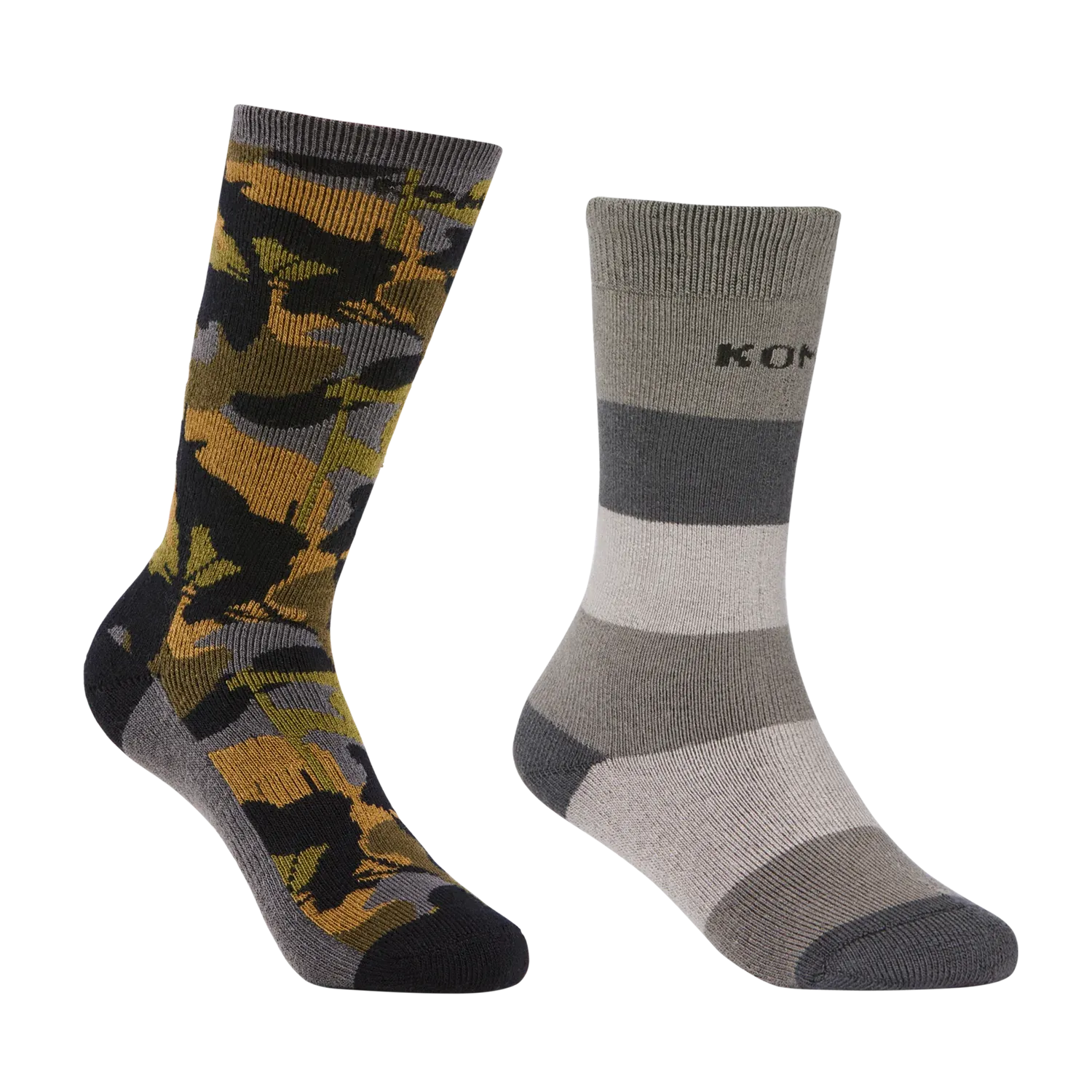 Kombi Rumble Heavy Socks Twin Pack - Junior