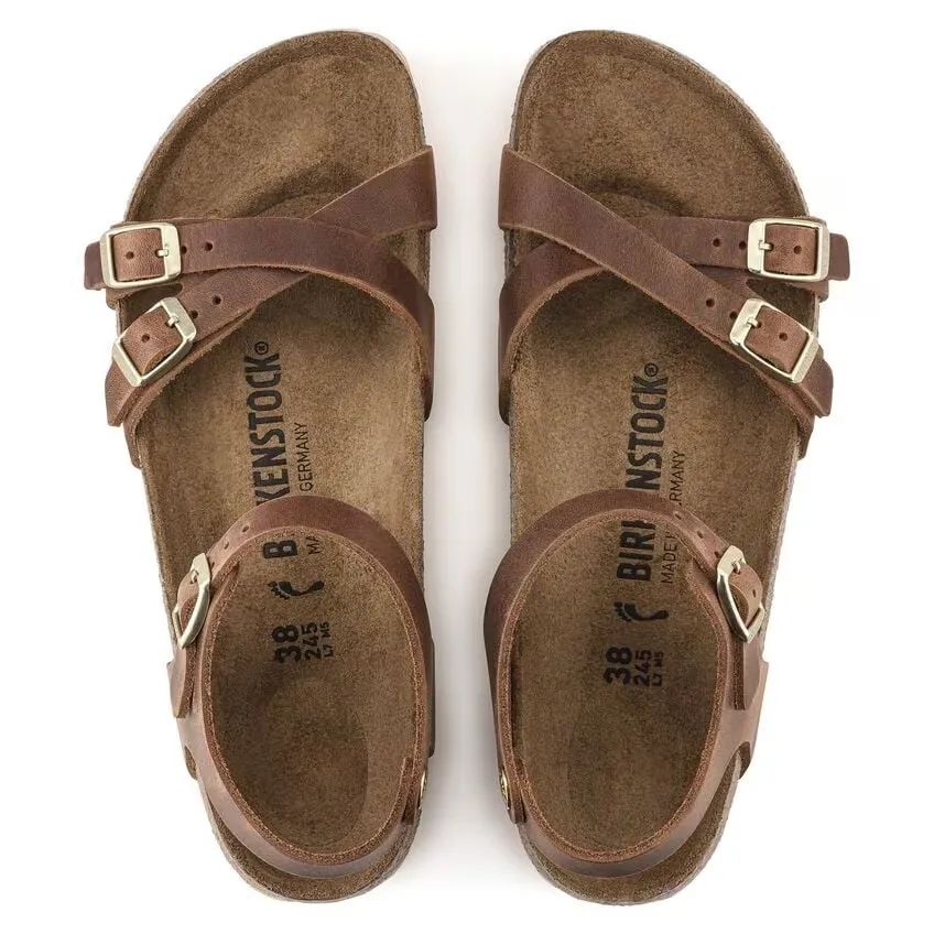 Kumba - Cognac Oiled Leather - Women's