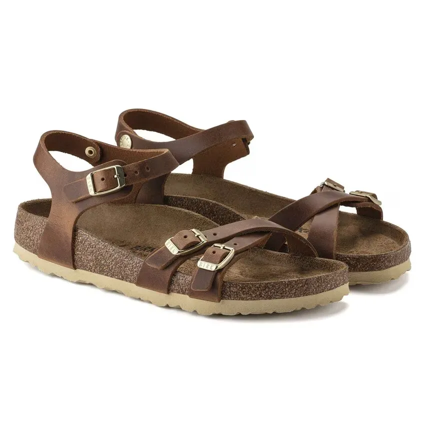 Kumba - Cognac Oiled Leather - Women's