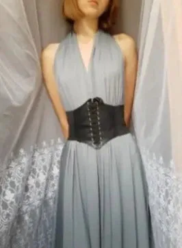 LaceLux™️  Women’s Elastic Costume Waist Belt: Lace-up Tied Waspie Corset Belts for Effortless Elegance
