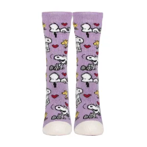 Ladies Snoopy Novelty Lightweight Thermal Socks