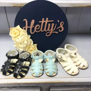Larry Baby Blue Sandals