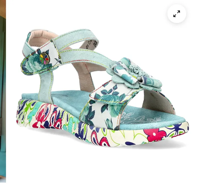 Laura Vita "Sanao 04" Sandal in Ciel