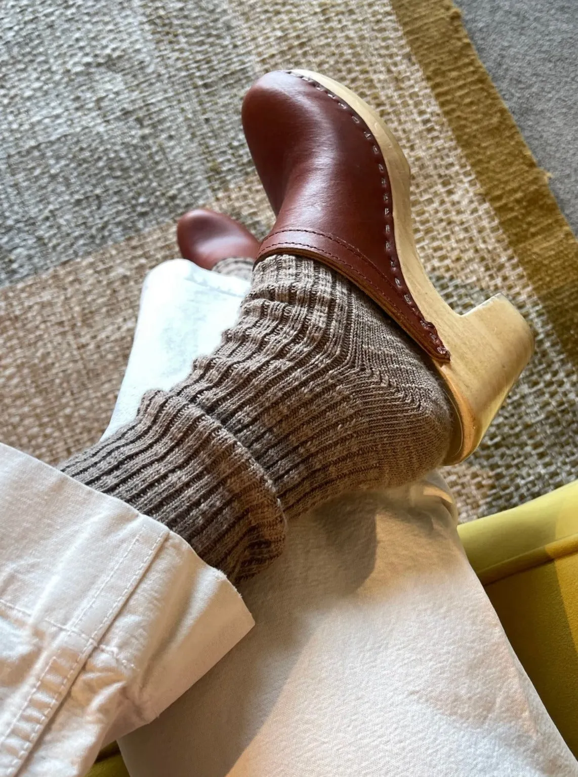 Le Bon Shoppe Cottage Socks- Flax