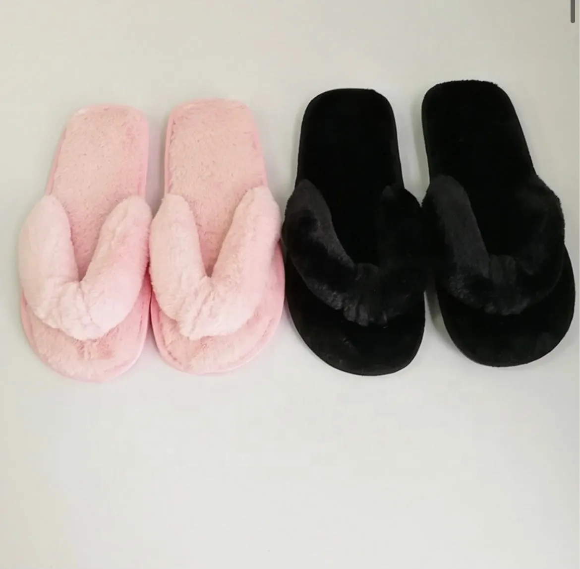 Light Pink Cozy Slippers