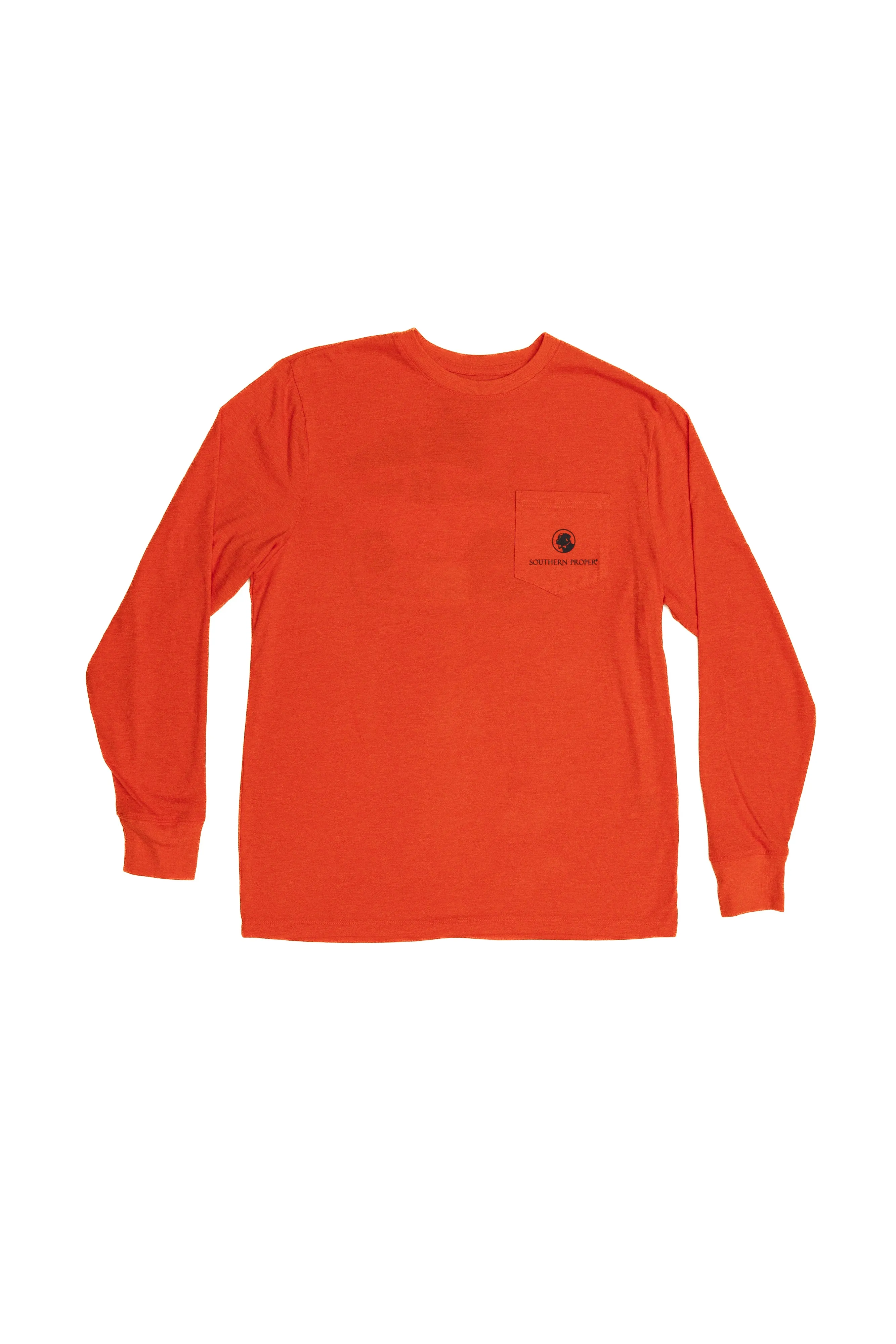 Lovely Weather LS Tee: Cardinal