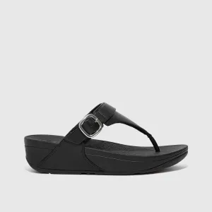 Lulu Adjustable Black Comfort Sandal - ES8-090