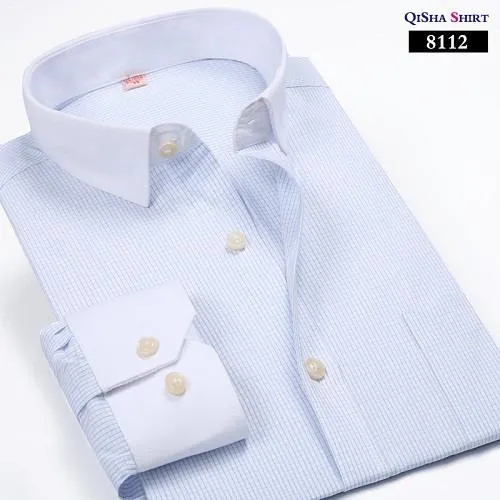 Luxury Striped Dress Shirt Up To 5XL