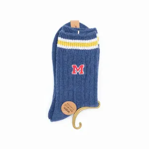 M College Socks