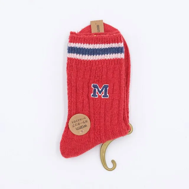 M College Socks
