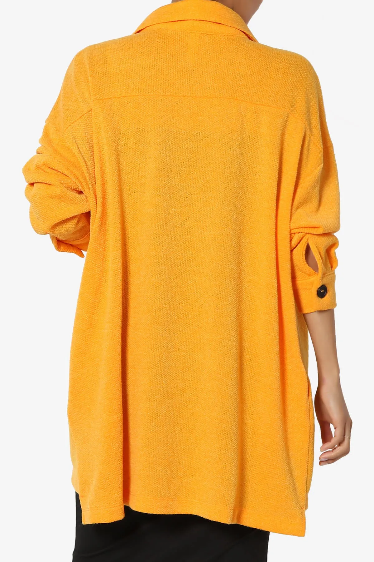 Matryx Jacquard Oversized Shirts Shacket PLUS