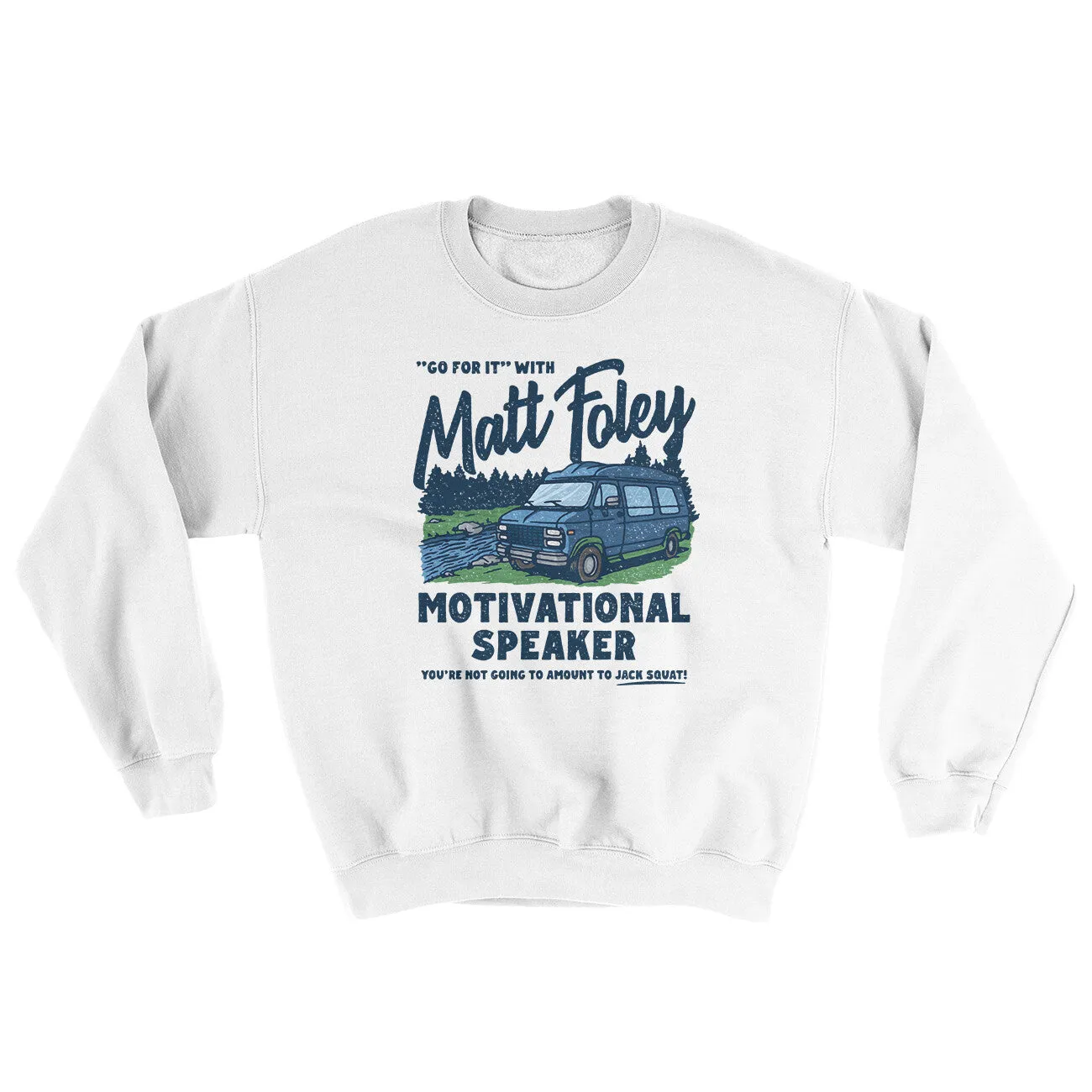 Matt Foley Motivational Speaker Ugly Sweater
