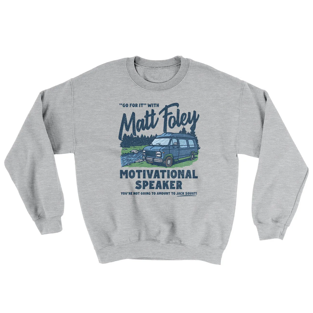 Matt Foley Motivational Speaker Ugly Sweater