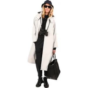 Maxi Rain Coat, Ivory