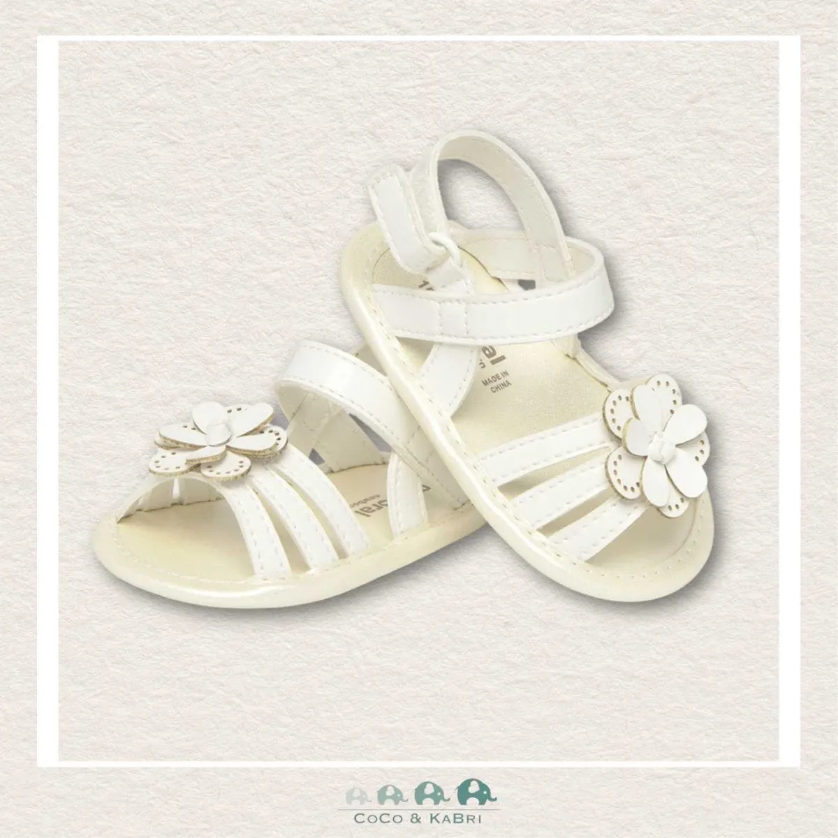 Mayoral Baby Girl White Sandals (A5)