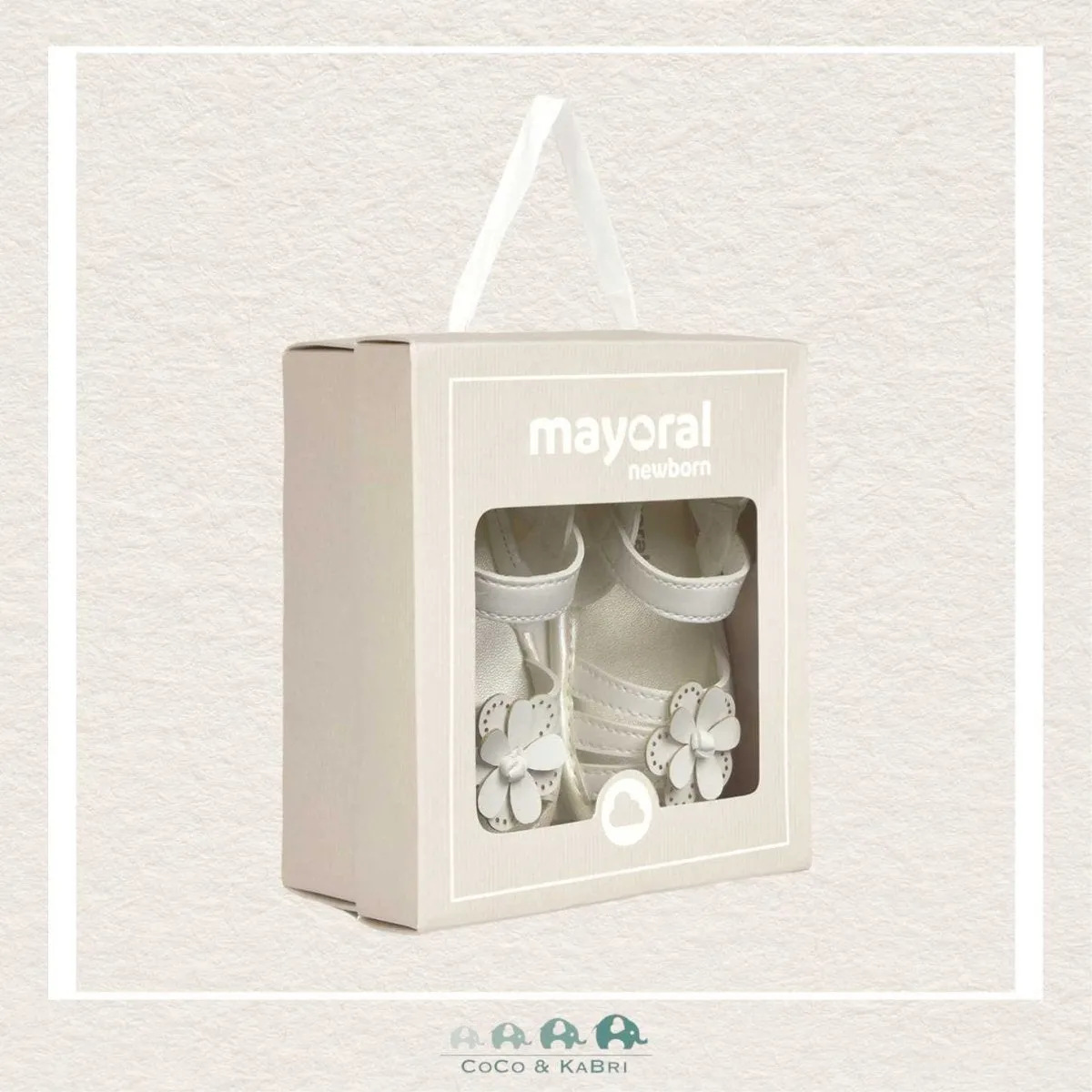 Mayoral Baby Girl White Sandals (A5)