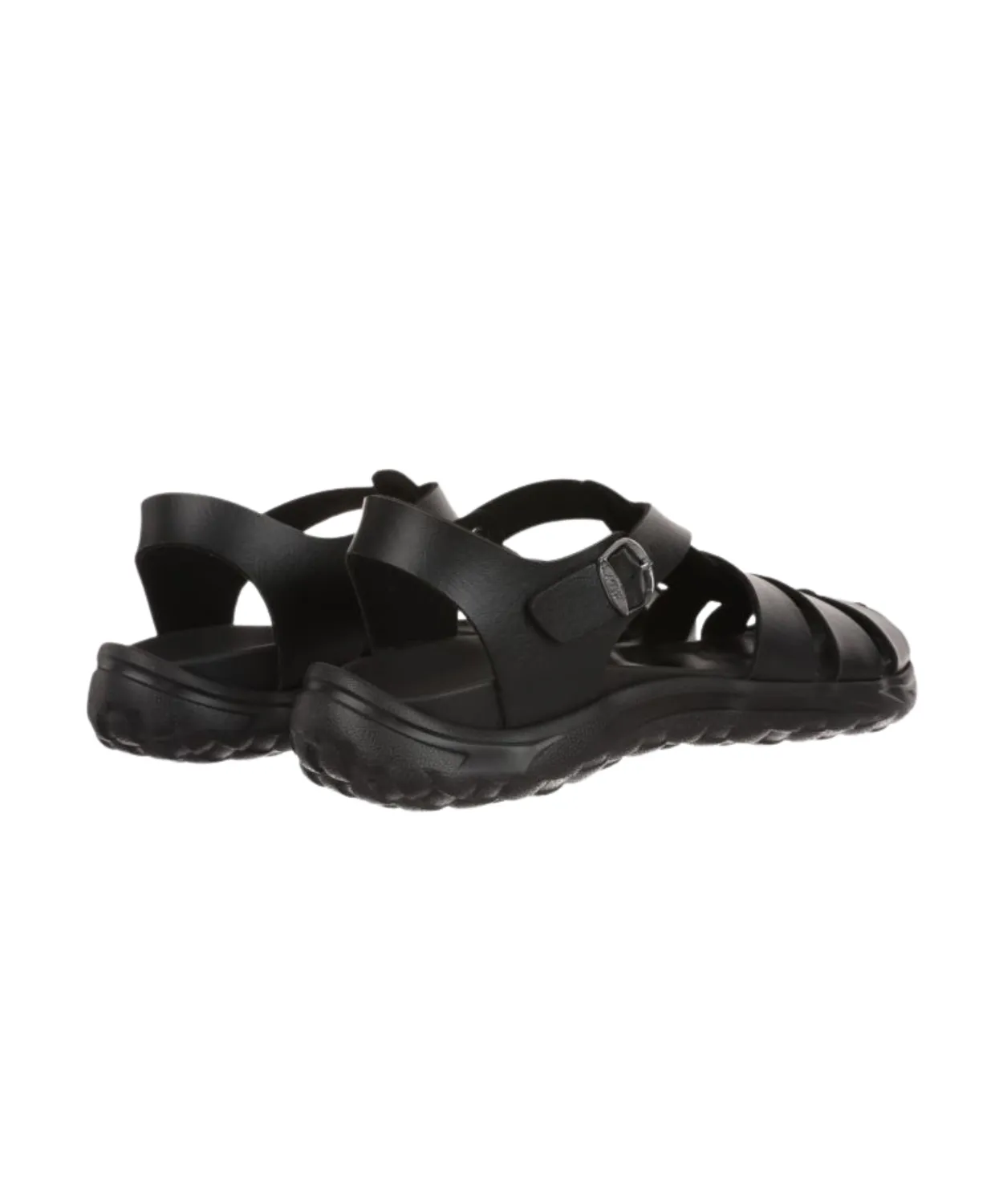 MBT Haru Black/Black Mens Recovery Sandals
