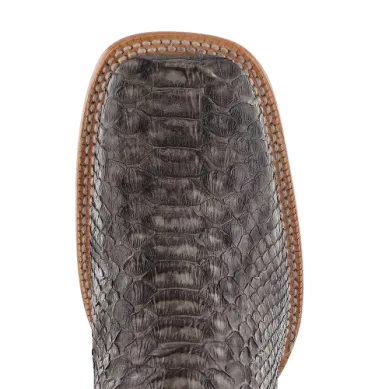 MENS GREY SUEDE PYTHON R WATSON BOOTS