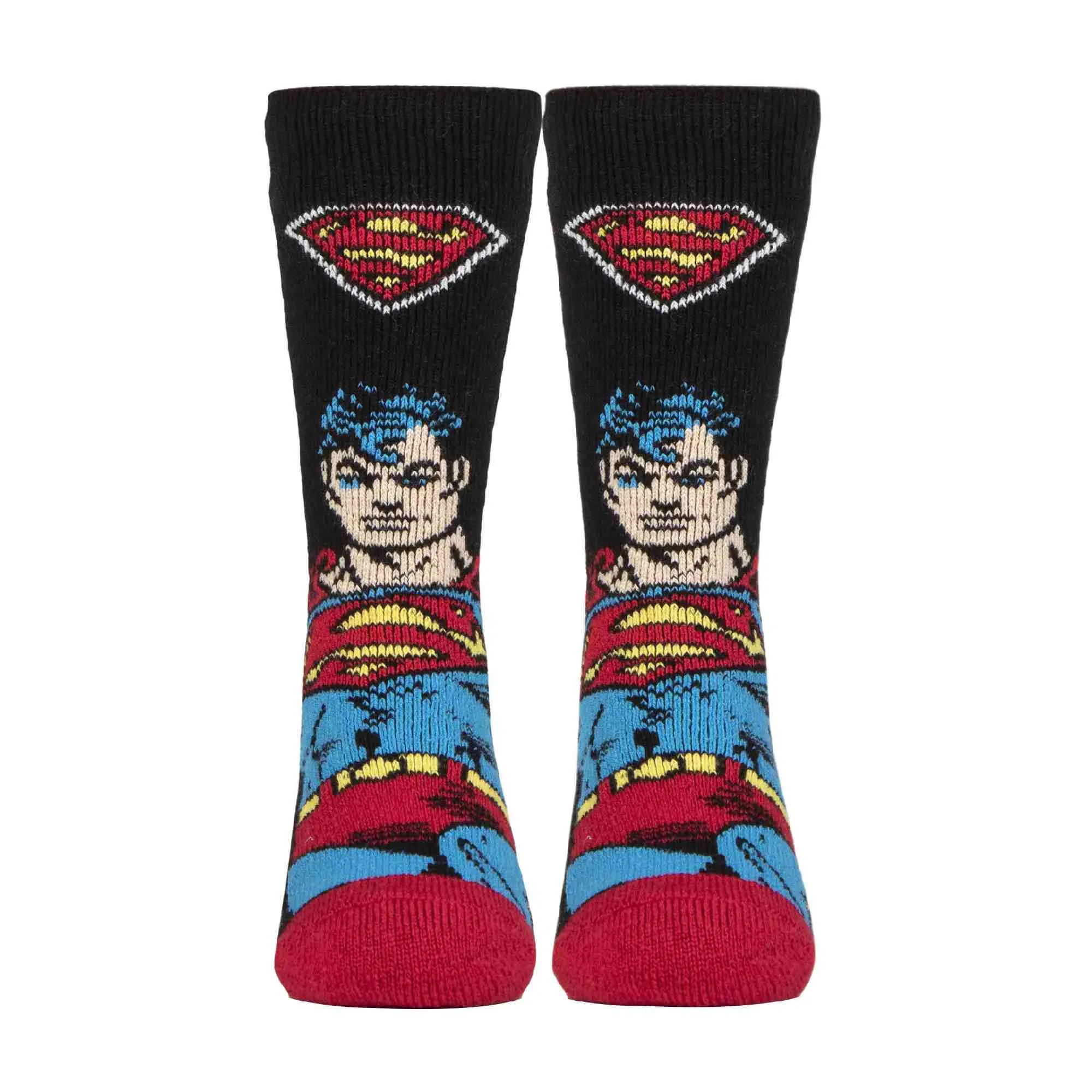 Mens Superman Novelty Lightweight Thermal Socks