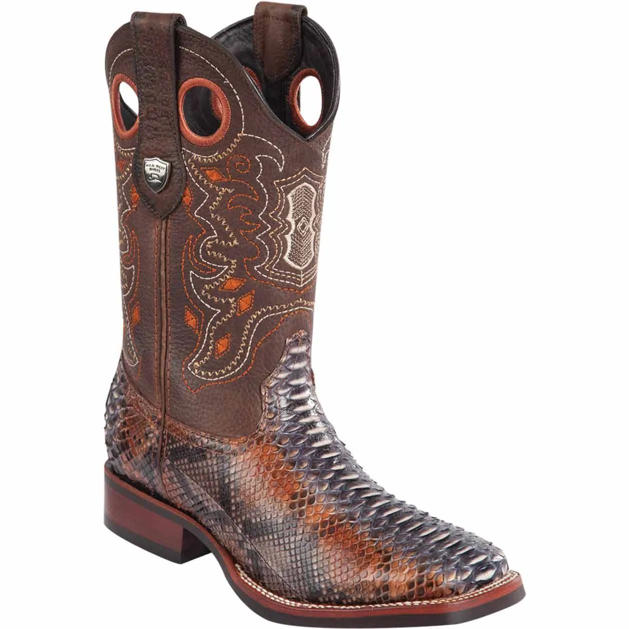 Men's Wild West Python Ranch Toe Boot 282557